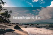如何用海角问题排查