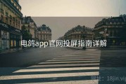 电鸽app官网投屏指南详解