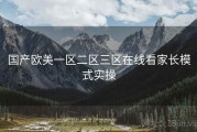 国产欧美一区二区三区在线看家长模式实操