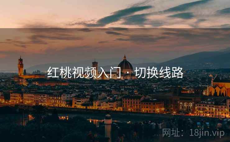 红桃视频入门 · 切换线路
