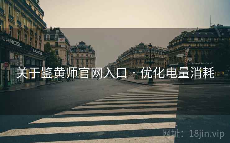 关于鉴黄师官网入口 · 优化电量消耗