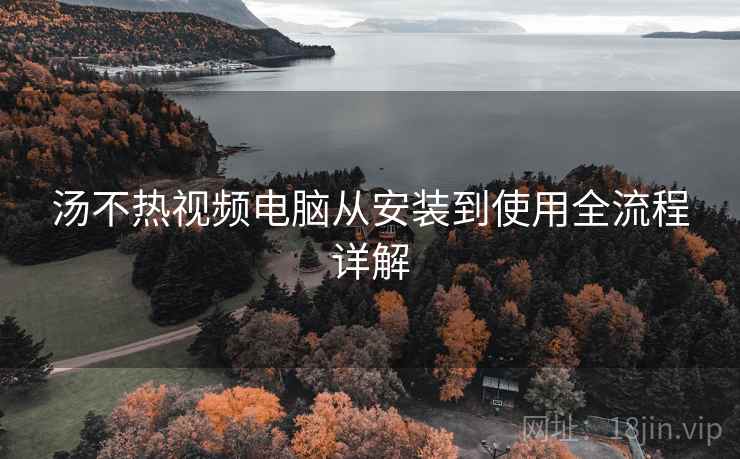 汤不热视频电脑从安装到使用全流程详解