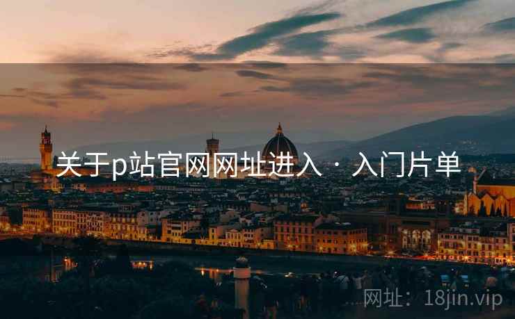 关于p站官网网址进入 · 入门片单