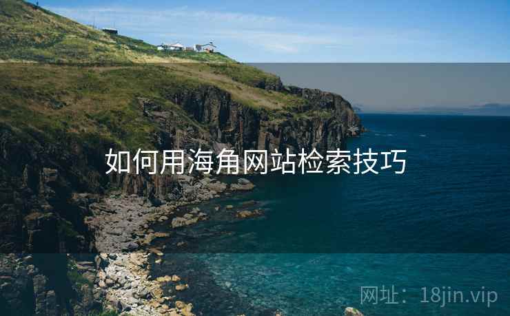 如何用海角网站检索技巧